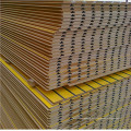 18mm MDF Slatwall mélaminé MDF Slatwall